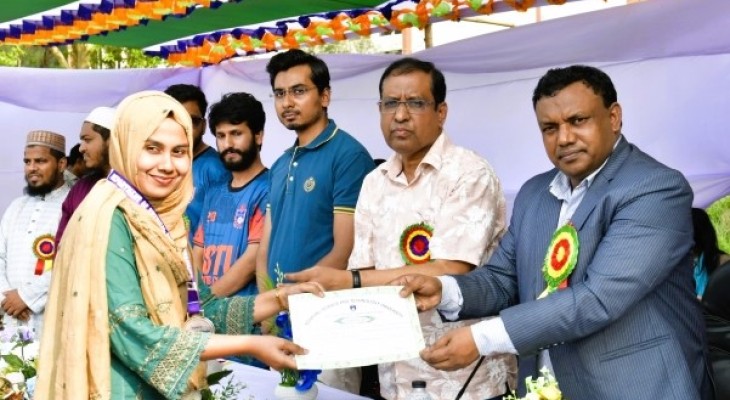 নোবিপ্রবিতে বার্ষিক অ্যাথলেটিক্স প্রতিযোগিতা